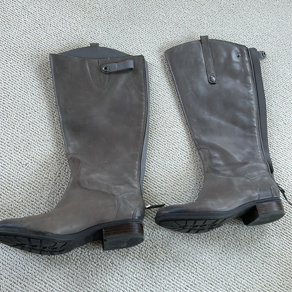 🌿Sam Edelman grey leather tall boots, size 7.5🌿 - Picture 6 of 9
